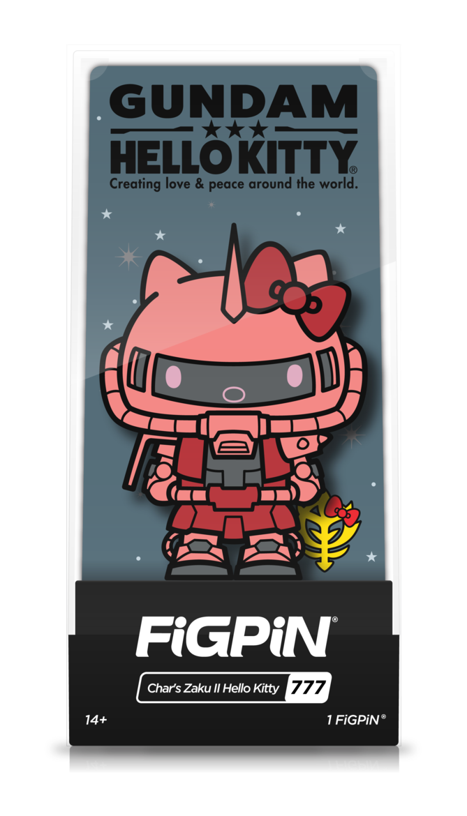 FiGPiN Sanrio Char's Zaku II Hello Kitty #777