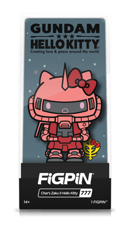 FiGPiN Sanrio Char's Zaku II Hello Kitty #777