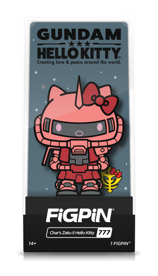 FiGPiN Sanrio Char's Zaku II Hello Kitty #777