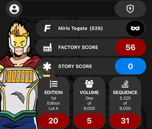 My Hero Academia FIGPIN Mirio Togata #526 Locked