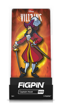 Load image into Gallery viewer, Disney Villians Peter Pan FiGPiN Captain Hook #950
