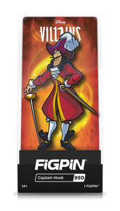 Disney Villians Peter Pan FiGPiN Captain Hook #950