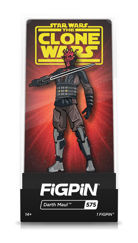 Star Wars the Clone Wars FIGPIN Darth Maul #575