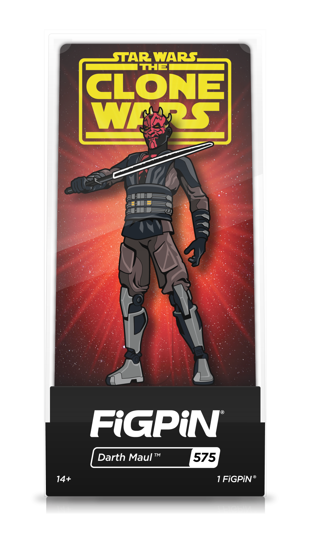 Star Wars the Clone Wars FIGPIN Darth Maul #575