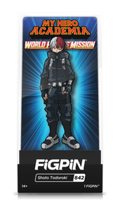 FiGPiN My Hero Academia World Hero’s Mission Shoto Todoroki #842