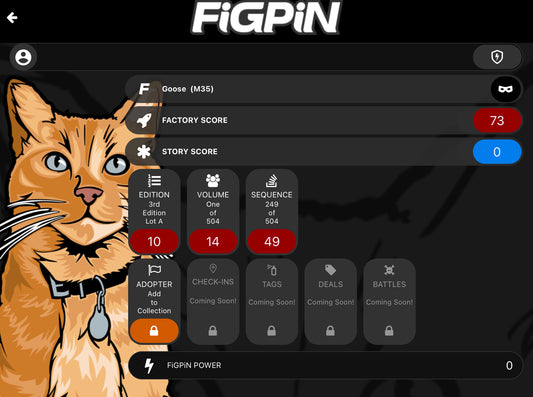FiGPiN Captain Marvel Goose Mini M35 LOCKED