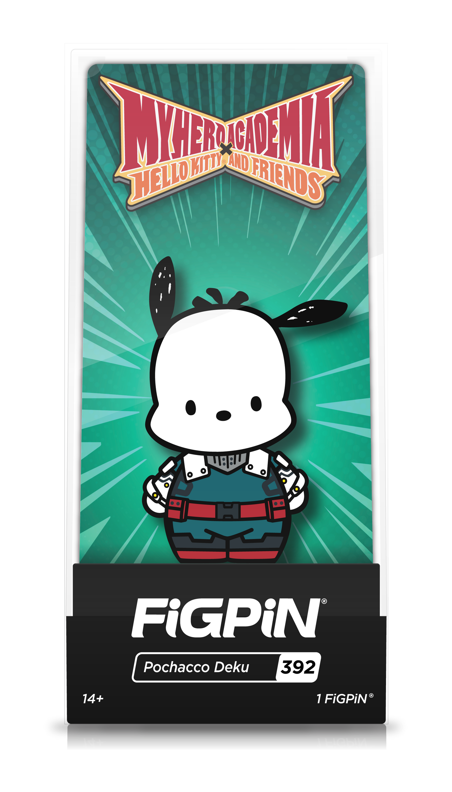 Sanrio My Hero Academia FiGPiN Pochaco Deku #392