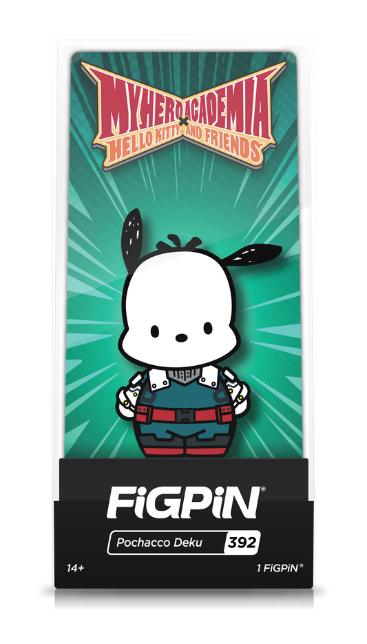 Sanrio My Hero Academia FiGPiN Pochaco Deku #392