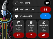 Load image into Gallery viewer, Dragon Ball FiGPiN Whis #384 Locked Pins On Fire Exclusive
