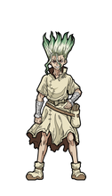 Load image into Gallery viewer, FiGPiN Dr Stone Senku #486

