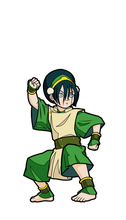 Load image into Gallery viewer, Avatar The Last Airbender FiGPiN Toph #619
