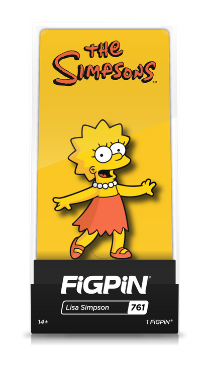 FiGPiN The Simpsons Lisa Simpson #761