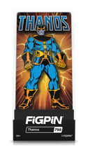 Load image into Gallery viewer, FiGPiN Marvel Comics Thanos Hela Goblin Baron Set of 4 Villians
