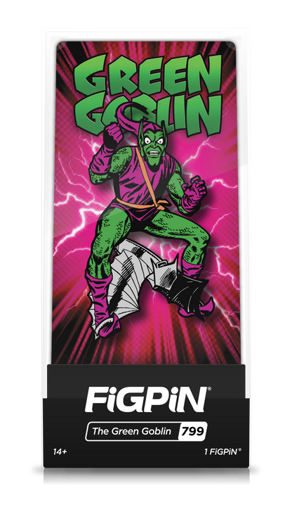 FiGPiN Marvel Comics Thanos Hela Goblin Baron Set of 4 Villians