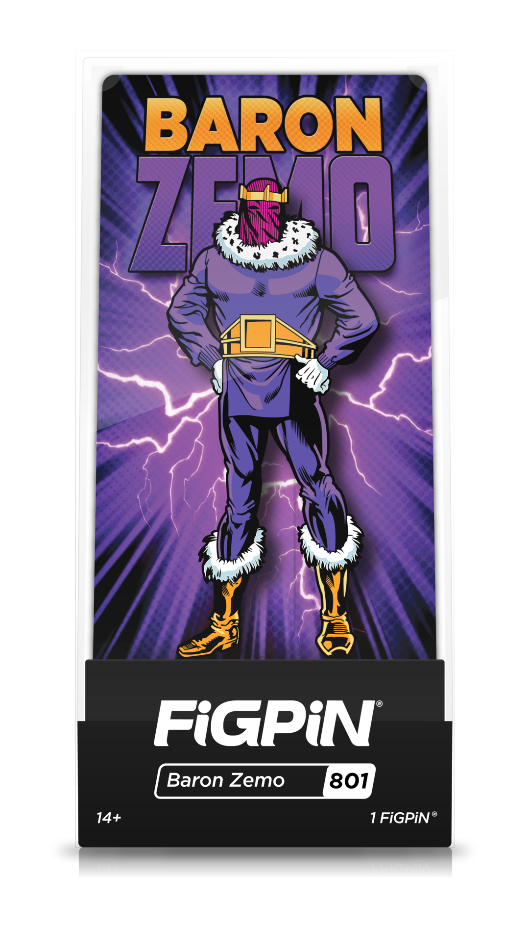 FiGPiN Marvel Comics Thanos Hela Goblin Baron Set of 4 Villians