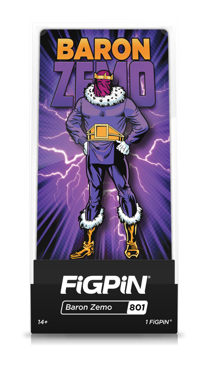 FiGPiN Marvel Comics Thanos Hela Goblin Baron Set of 4 Villians
