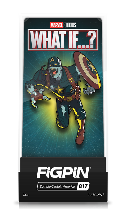FiGPiN Marvel What If ...? Zombie Captain America #817