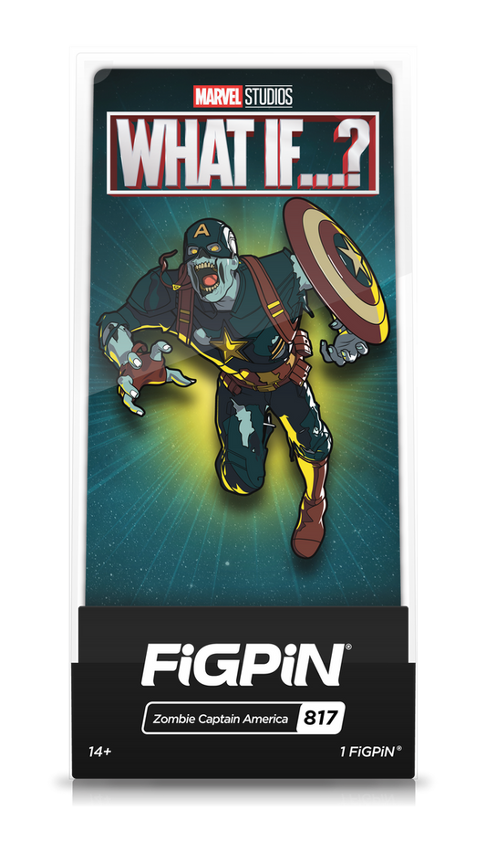 FiGPiN Marvel What If ...? Zombie Captain America #817