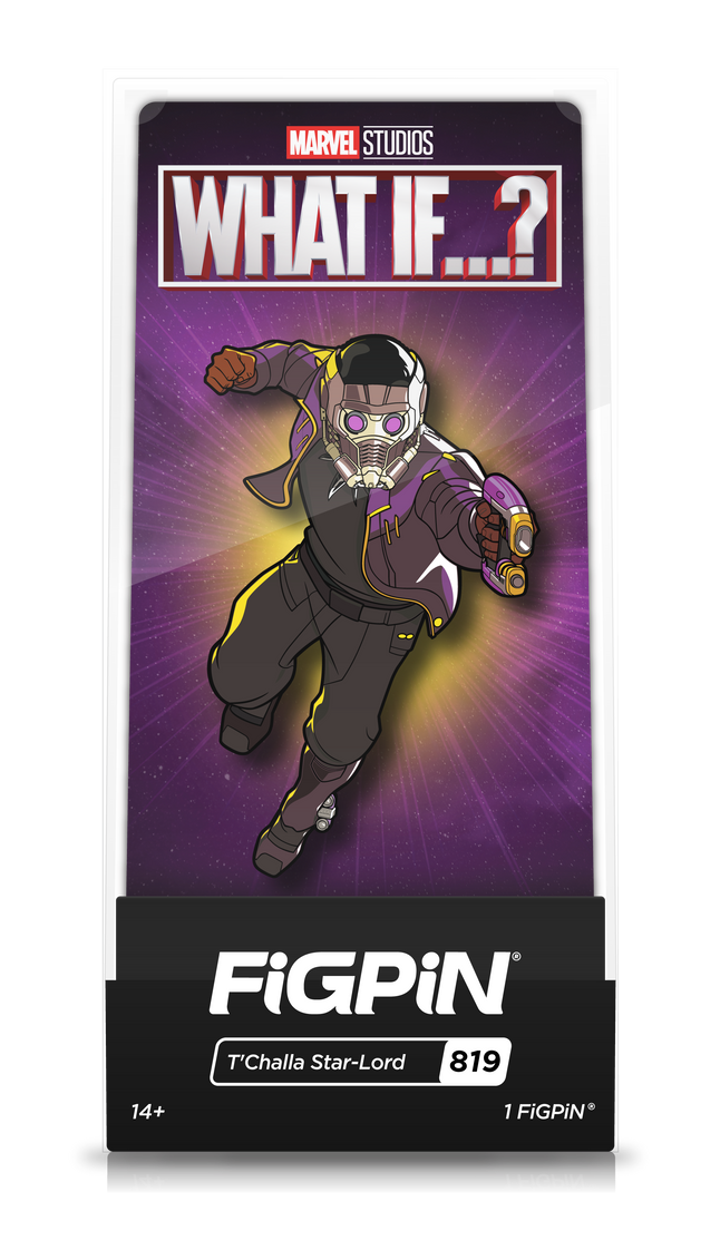 FiGPiN Marvel What If ...? T'Challa Star-Lord #819