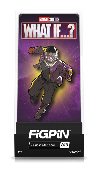 FiGPiN Marvel What If ...? T'Challa Star-Lord #819