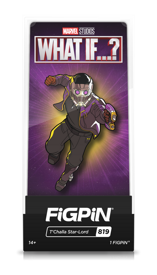 FiGPiN Marvel What If ...? T'Challa Star-Lord #819