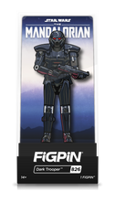 Load image into Gallery viewer, FiGPiN Star Wars The Mandalorian Dark Trooper #826
