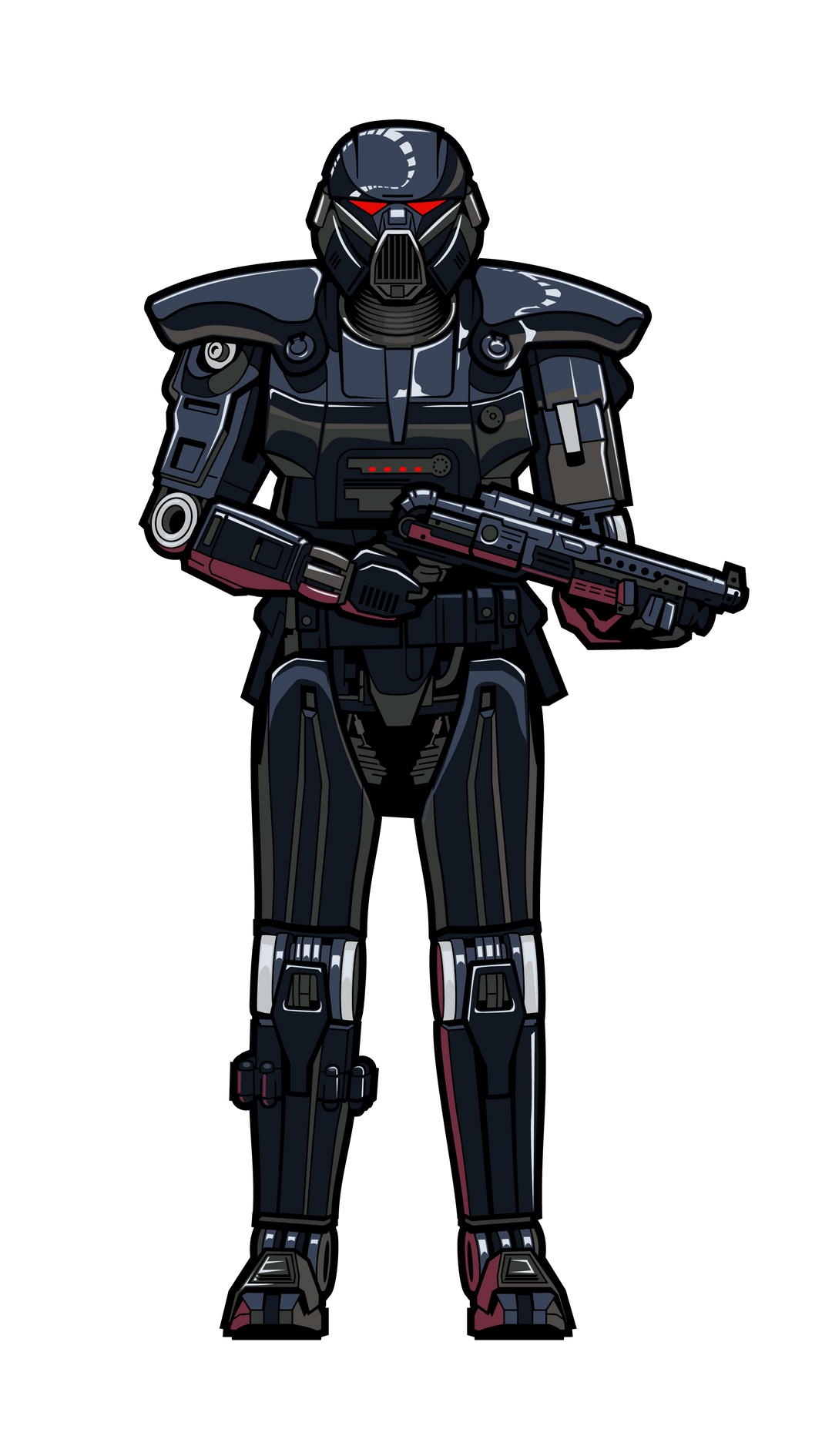 FiGPiN Star Wars The Mandalorian Dark Trooper #826