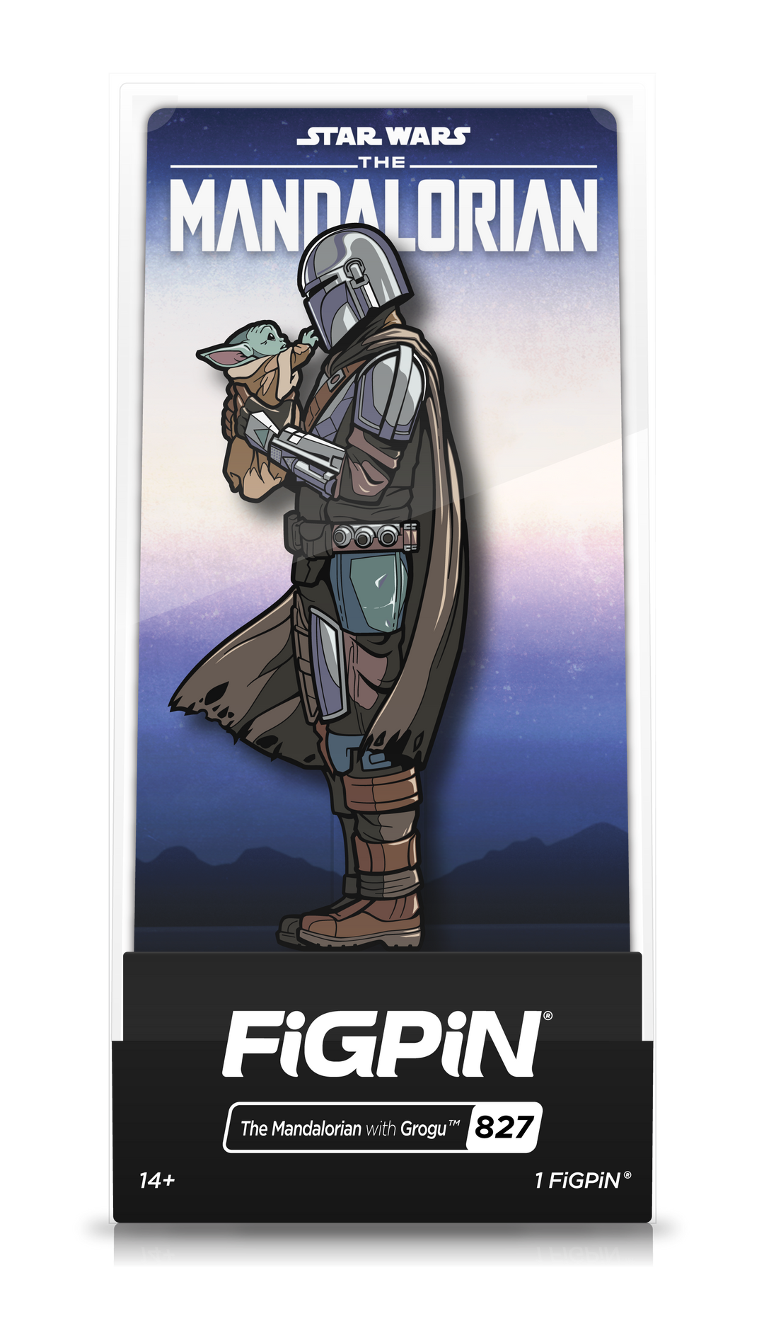 FiGPiN Star Wars The Mandalorian with Grogu #827