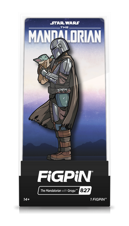 FiGPiN Star Wars The Mandalorian with Grogu #827