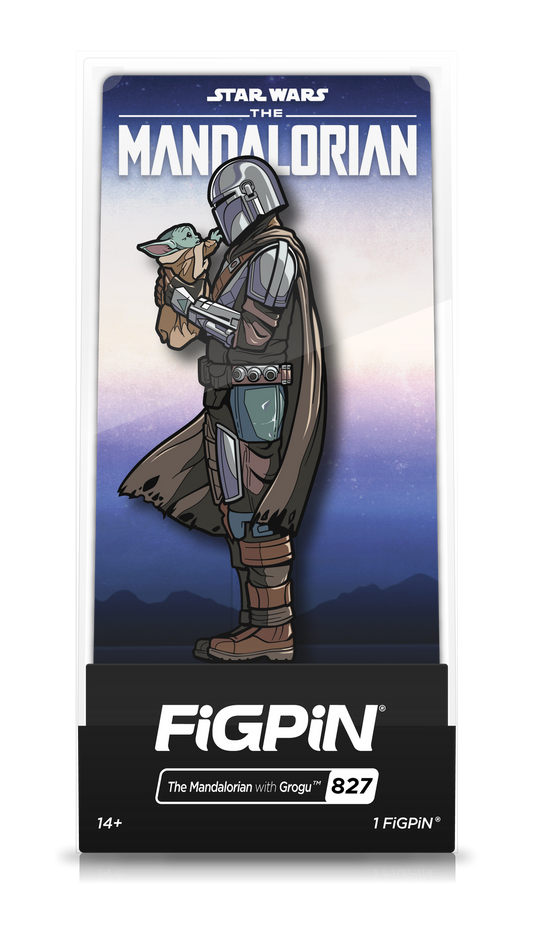 FiGPiN Star Wars The Mandalorian with Grogu #827