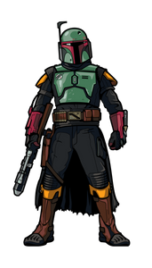 FiGPiN Star Wars The Book of Boba Fett Pin Boba Fett Fennec Shand 859-861 Set of 3