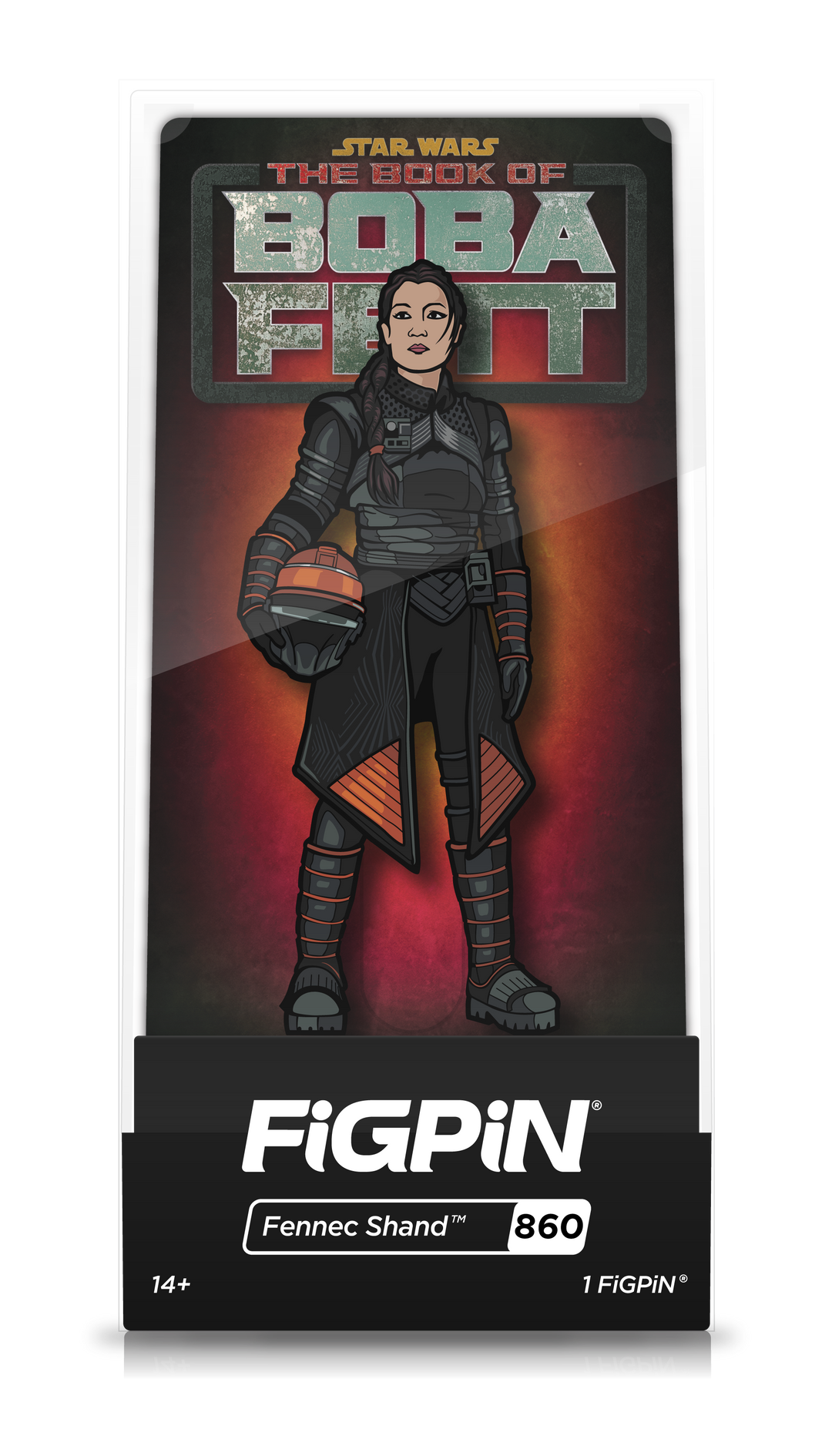 Fennec Shand FiGPiN #860 | Star Wars The Book of Boba Fett Collectible Pin