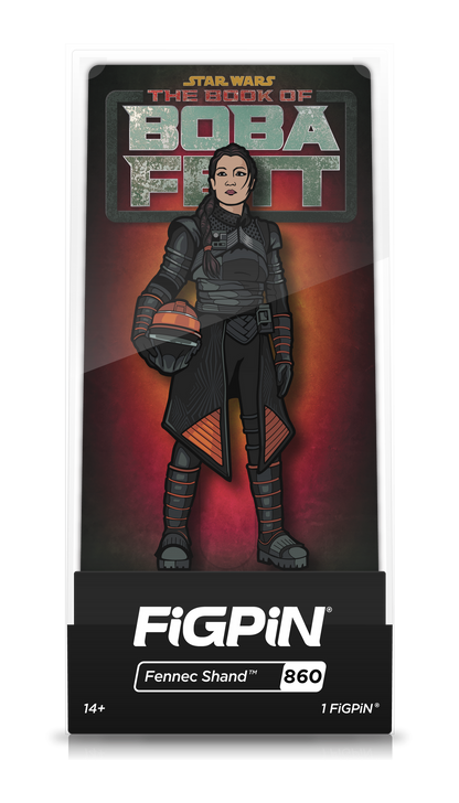 Fennec Shand FiGPiN #860 | Star Wars The Book of Boba Fett Collectible Pin