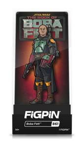 FiGPiN Star Wars The Book of Boba Fett Pin Boba Fett #861