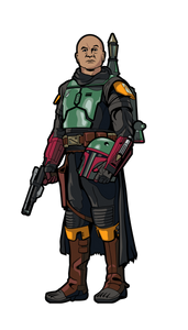 FiGPiN Star Wars The Book of Boba Fett Pin Boba Fett Fennec Shand 859-861 Set of 3