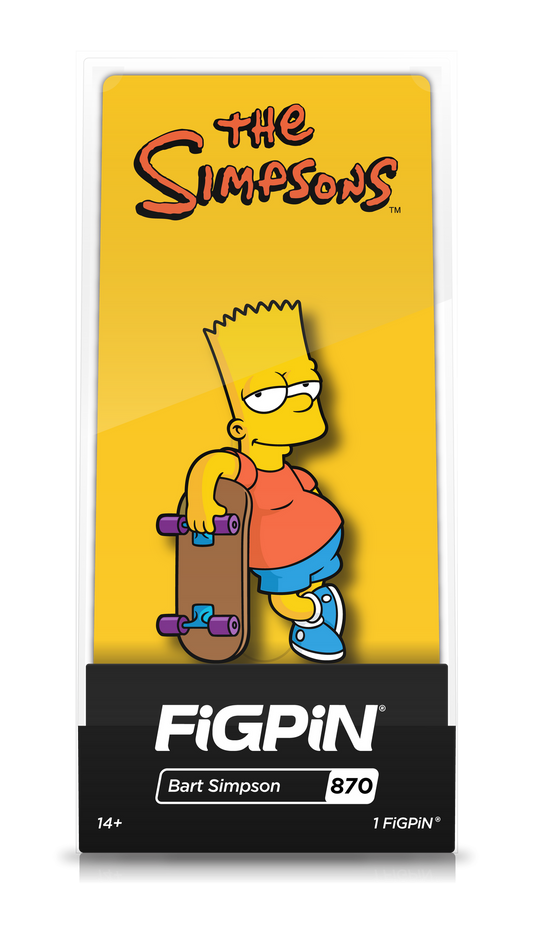 FiGPiN The Simpsons Bart Simpson #870