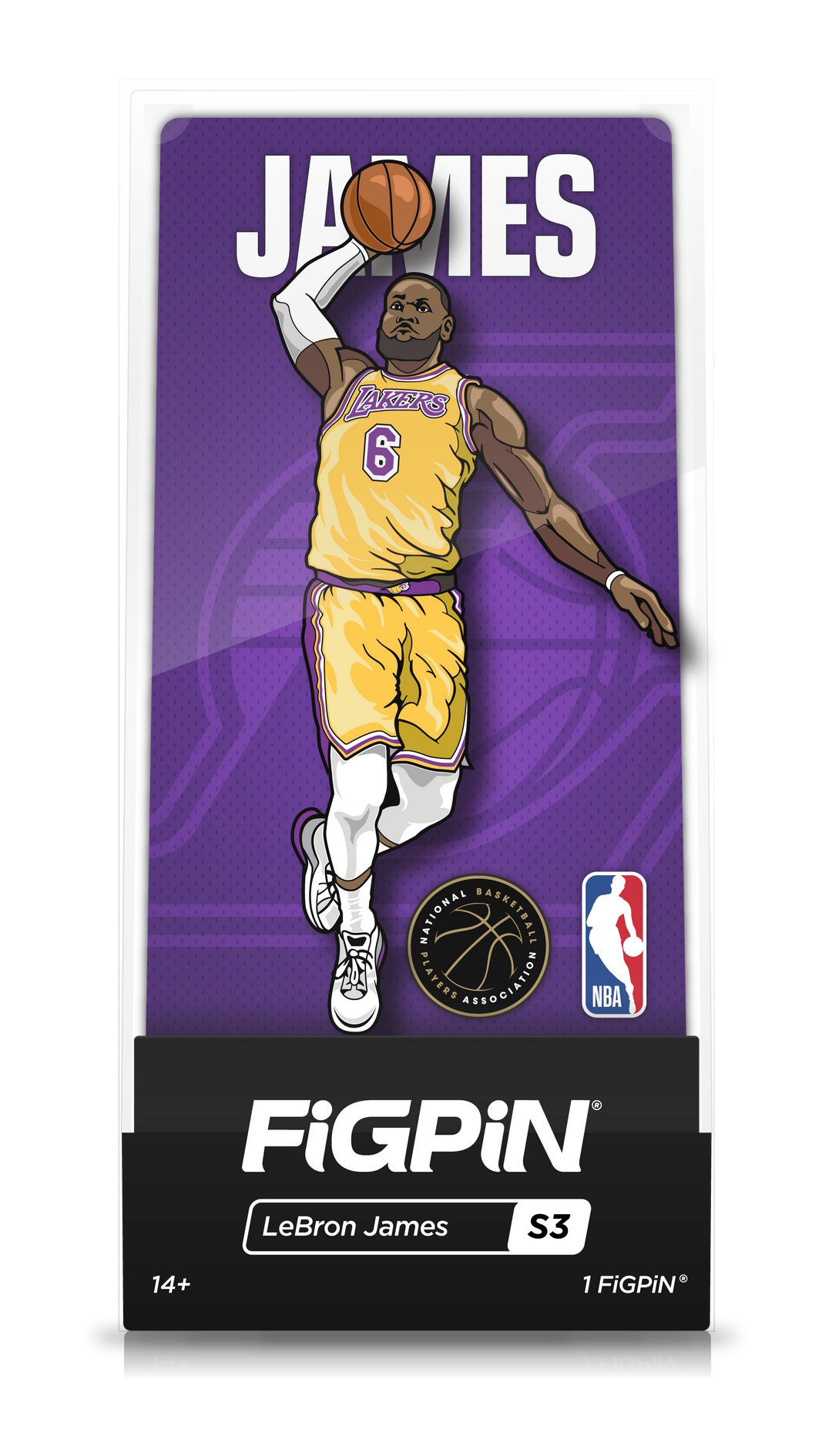 LeBron James Lakers FiGPiN #S3 | NBA Collectible Pin