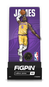 FiGPiN NBA LeBron James Lakers Pin #S3