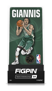 FiGPiN NBA Giannis Antetokounmpo Milwaukee Bucks Pin #S4