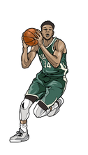 Load image into Gallery viewer, FiGPiN NBA Giannis Antetokounmpo Milwaukee Bucks Pin #S4
