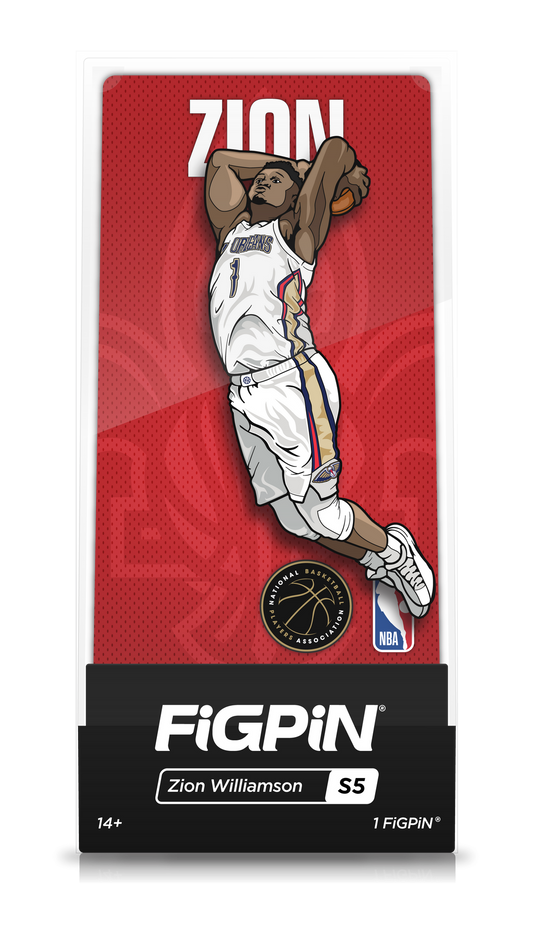 FiGPiN NBA Zion Williamson New Orleans Pelicans Pin #S5