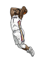 Load image into Gallery viewer, FiGPiN NBA Zion Williamson New Orleans Pelicans Pin #S5
