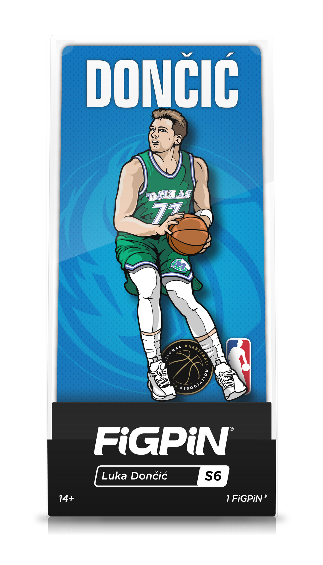 FiGPiN NBA Luka Dončić Dallas Mavericks Pin #S5