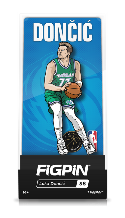 FiGPiN NBA Luka Dončić Dallas Mavericks Pin #S5