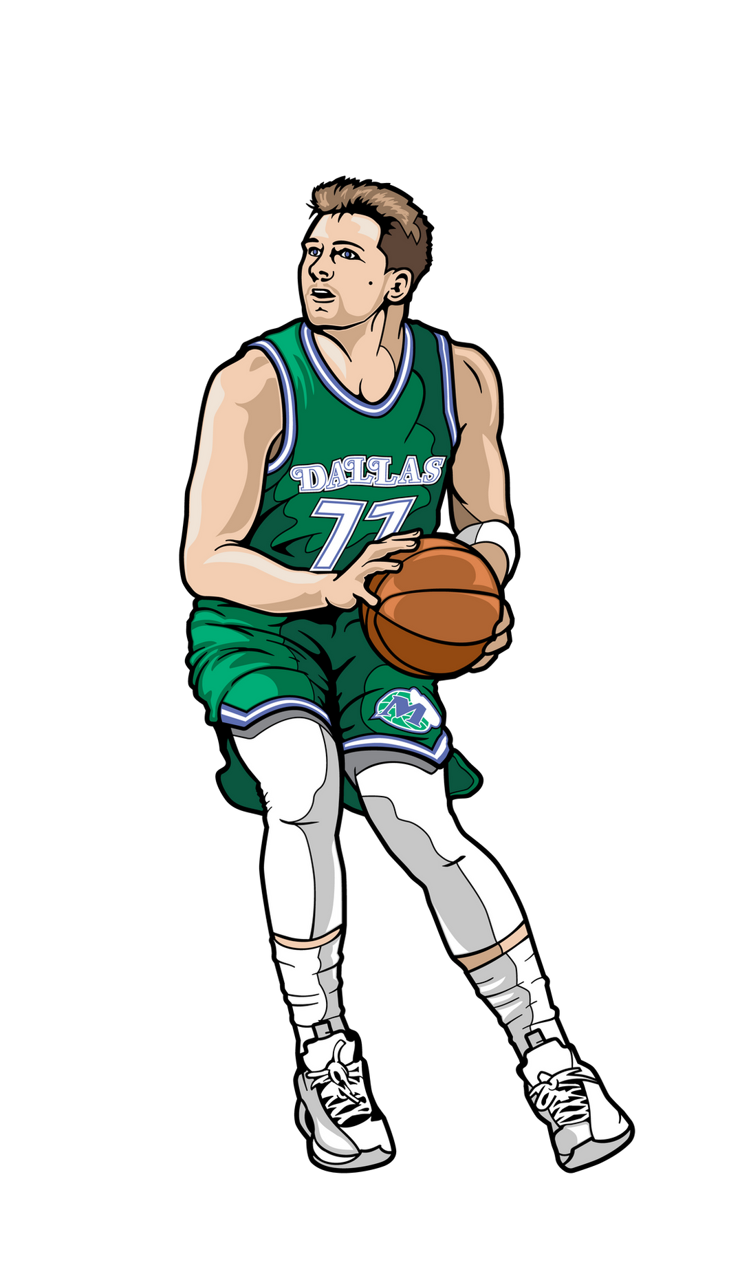 FiGPiN NBA Luka Dončić Dallas Mavericks Pin #S5