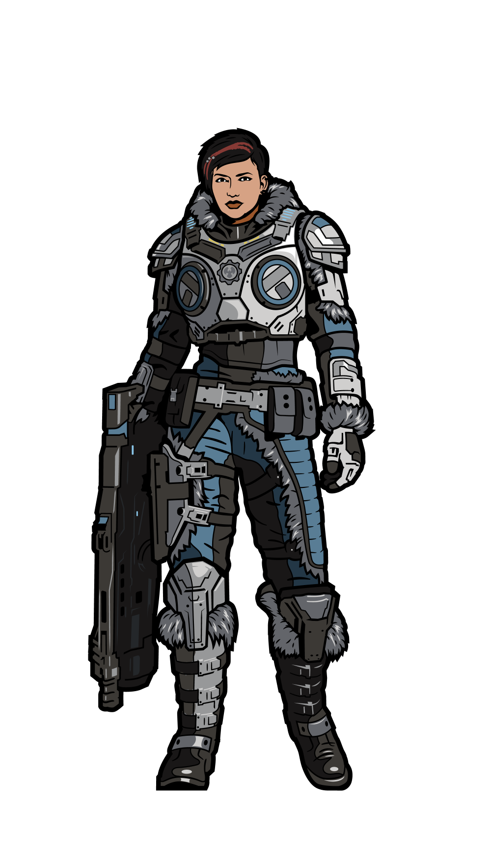 Gears Of War FiGPiN Kait Diaz #274