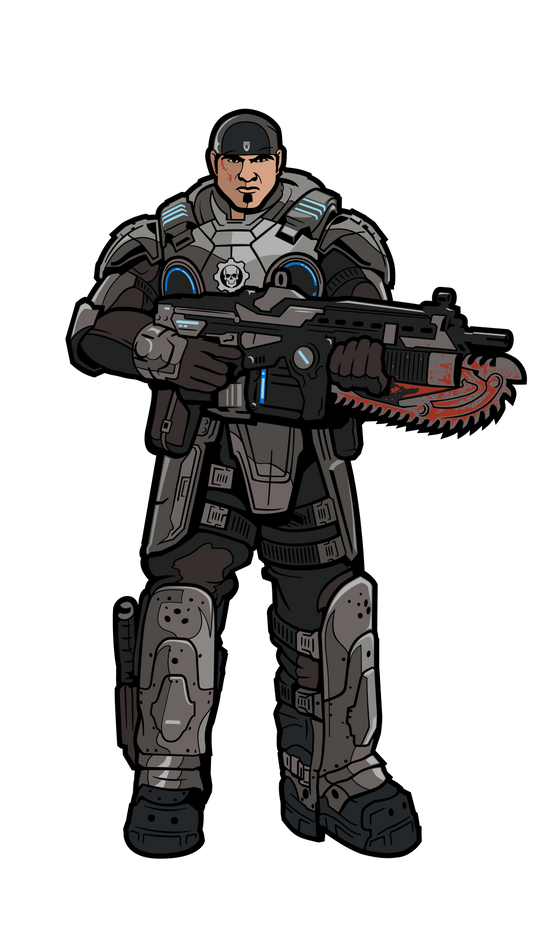Gears Of War FiGPiN Marcus Fenix #221