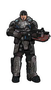 Gears Of War FiGPiN Marcus Fenix #221
