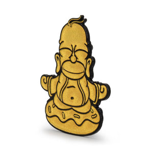 Kidrobot x Simpsons Golden Homer Buddha - 1.5" Enamel Pin - SDCC 2020 Excl New