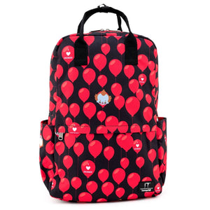 Loungefly It Pennywise I Heart Derry Balloons Nylon Backpack
